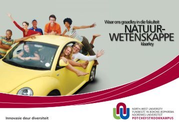 WETENSKAPPE - Potchefstroom University