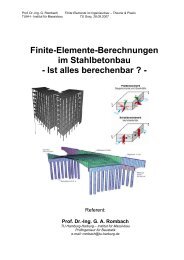 Finite-Elemente-Berechnungen im Stahlbetonbau - Ist alles - ABES