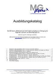 Ausbildungskatalog (PDF - 348kB) - MGflyers