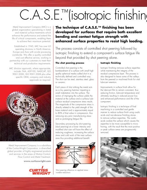 Case Isotropic Finishing.pdf - Metal Improvement Company