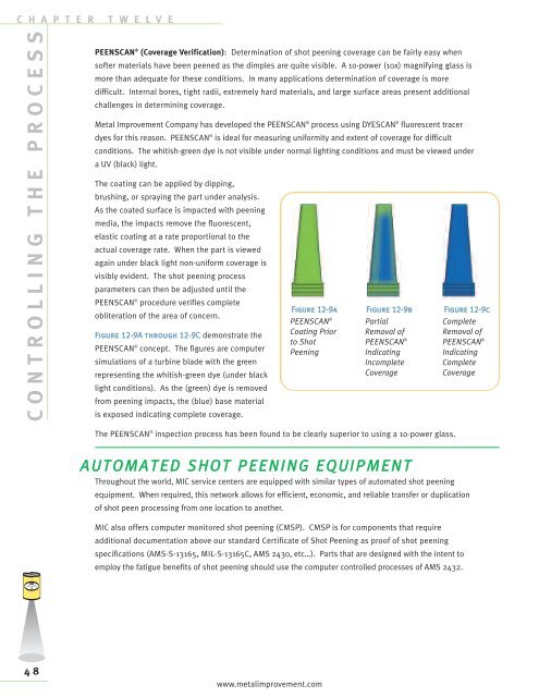 shot peening residual stress - Metal Improvement Company