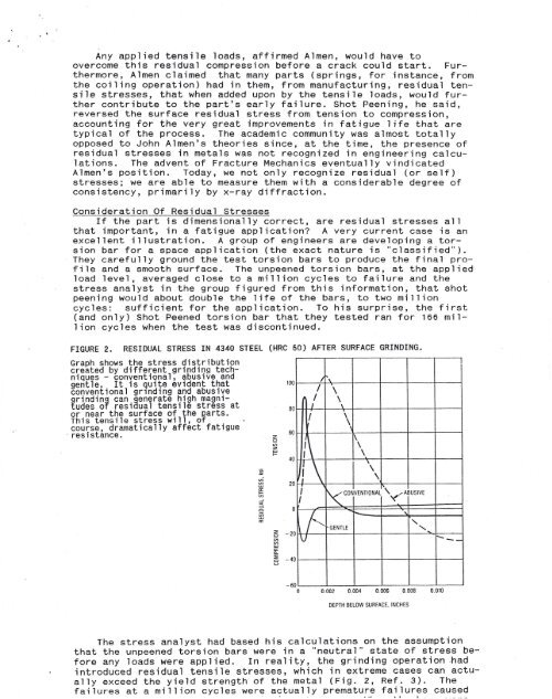 Stress-lite Shot Peening of Compressor Reed Valve Components