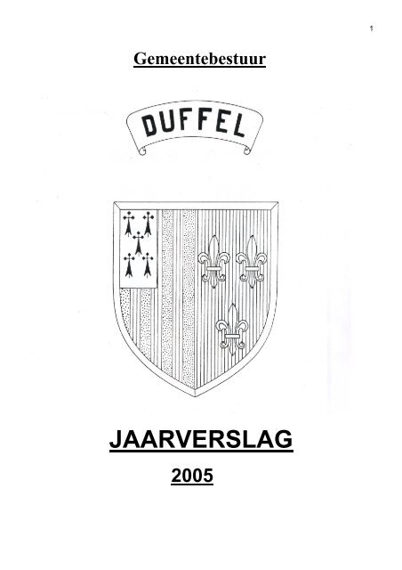 JAARVERSLAG - Gemeente Duffel