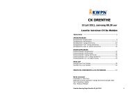 CK Drenthe definitive kopij - KWPN