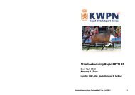 stamboekkeuring Boyl 3 en 4 juli - KWPN