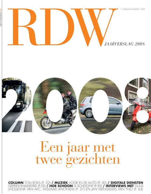 Jaarverslag 2008 - Jaarverslagen - RDW