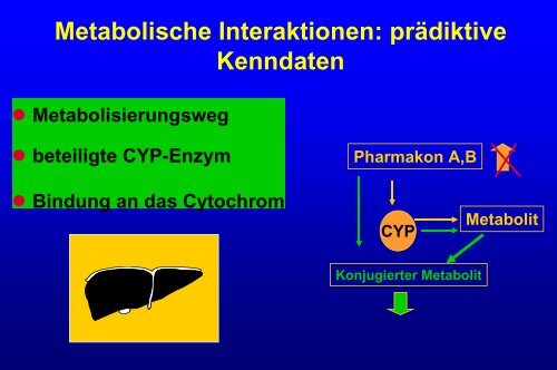 Beziehung von Arzneimittelinteraktionen und UAW