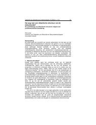 Op weg naar een didactische structuur van de natuurkunde?