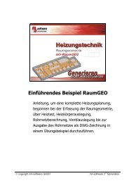 Einführendes Beispiel RaumGEO - mh-software GmbH
