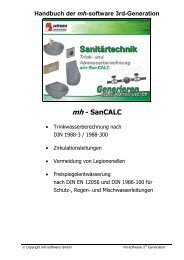 mh - SanCALC - mh-software GmbH