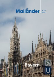 Ausgabe 10 / 2013 - Mailänder Ingenieur Consult GmbH