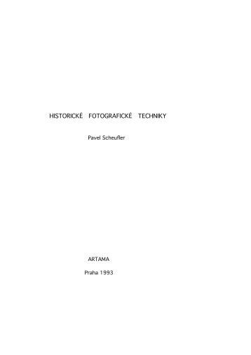 HistTechniky.pdf - Pavel Scheufler