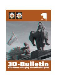 3D-Bulletin - Nederlandse Vereniging Voor Stereofotografie