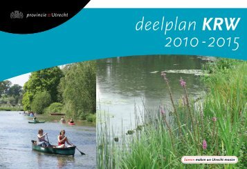 Provinciaal Waterplan 2010 - 2015 deelplan ... - Provincie Utrecht