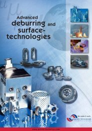 Deburring and Surface Finishing (pdf) - MICRO TECHNICA ...