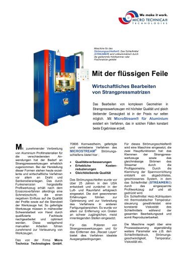 Automatisches Polieren von Flach- und Hohlkammer-Matrizen ... PDF