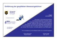 Einführung der gesplitteten Abwassergebühren - Adelberg