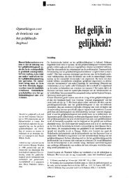 I Het gelijk in gelijkheid? - Aletta