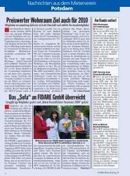 Heft 4 - Mieterverein Potsdam und Umgebung e.V.