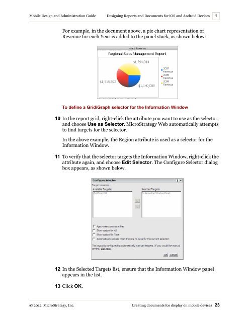 MicroStrategy Mobile Design and Administration Guide