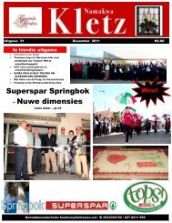 Superspar Springbok - Nuwe dimensies