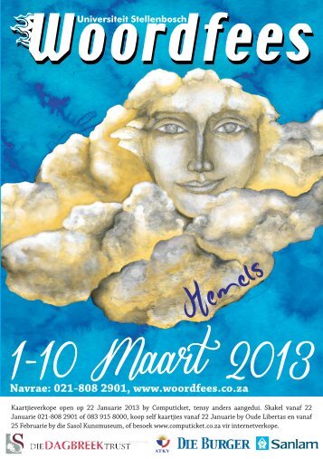 1-10 Maart 2013 - Woordfees