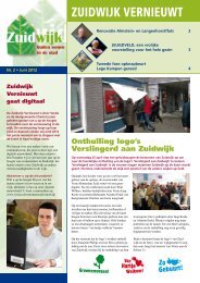 Zuidwijk Vernieuwt juli 2012 - Vestia