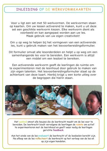 INLEIDING OP DE WERKVORMKAARTEN - Gov.sr