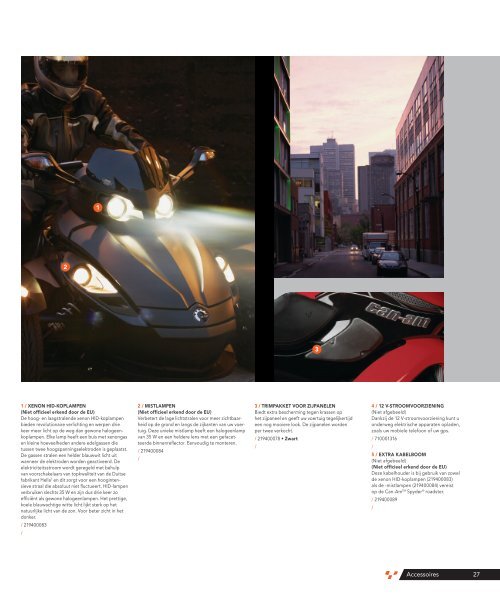 can-am spyder roadster catalogus kleding & accessoires - BRP.com