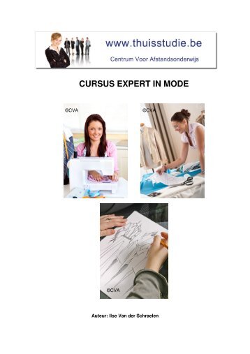 CURSUS EXPERT IN MODE - Ondernemersschool