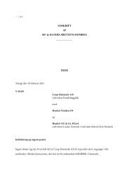 Se afgørelsen - Guidelines for varemærker - Patent- og ...