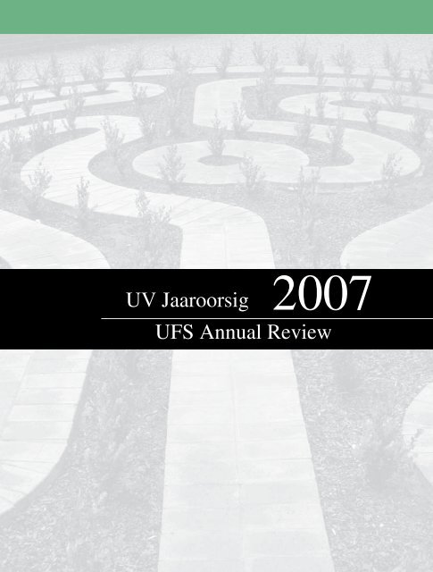 UV Jaaroorsig - University of the Free State
