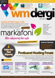 WM Dergi - 4.SAYI