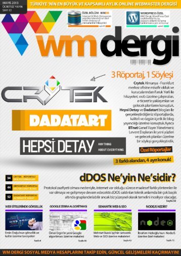 WM Dergi - 12.SAYI