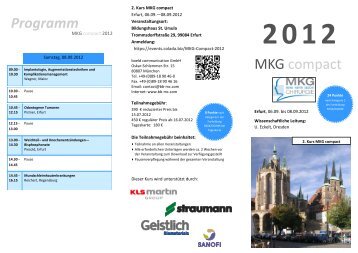 MKG compact Programm