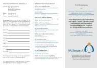 MPL-Therapie e. V. - Deutsche Gesellschaft für Mund-, Kiefer