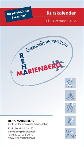 Kurskalender - Marien-Krankenhaus Bergisch Gladbach