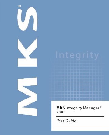 MKS Integrity Manager User Guide