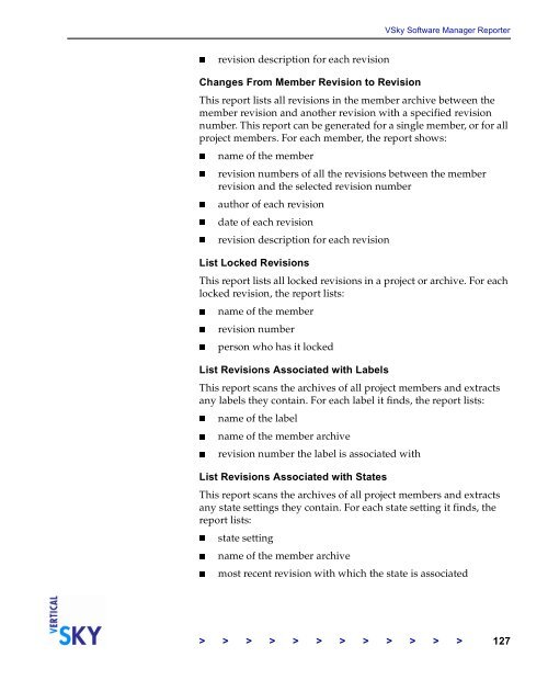 The Vertical Sky Software Manager User Guide - MKS