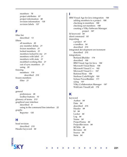 The Vertical Sky Software Manager User Guide - MKS