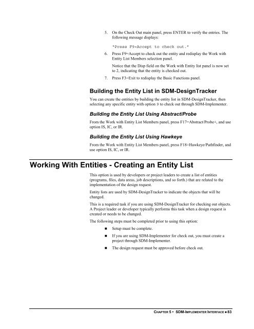 SDM-DesignTracker 5.0 User Guide - MKS