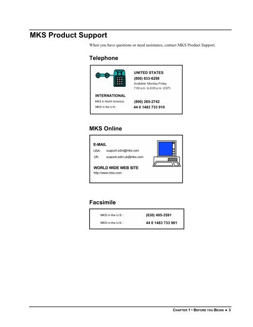 SDM-DesignTracker 5.0 User Guide - MKS