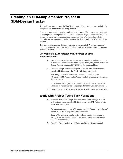 SDM-DesignTracker 5.0 User Guide - MKS