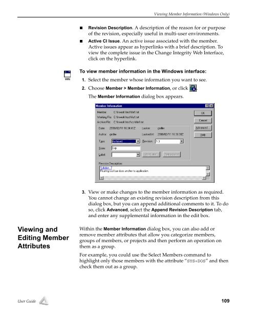 The Source Integrity Professional Edition User Guide - MKS