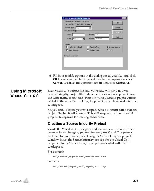 The Source Integrity Professional Edition User Guide - MKS