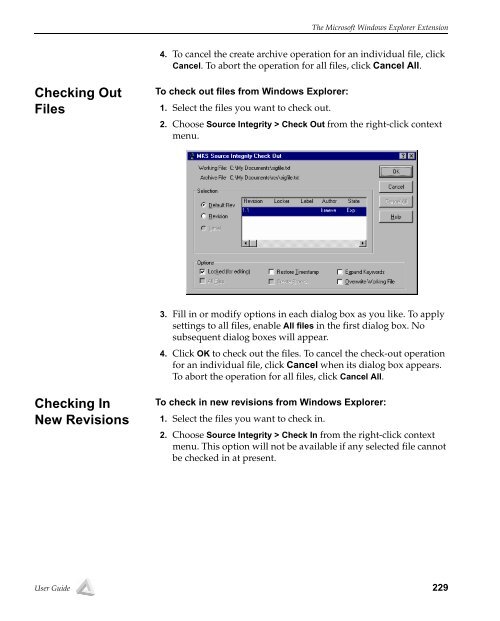 The Source Integrity Professional Edition User Guide - MKS