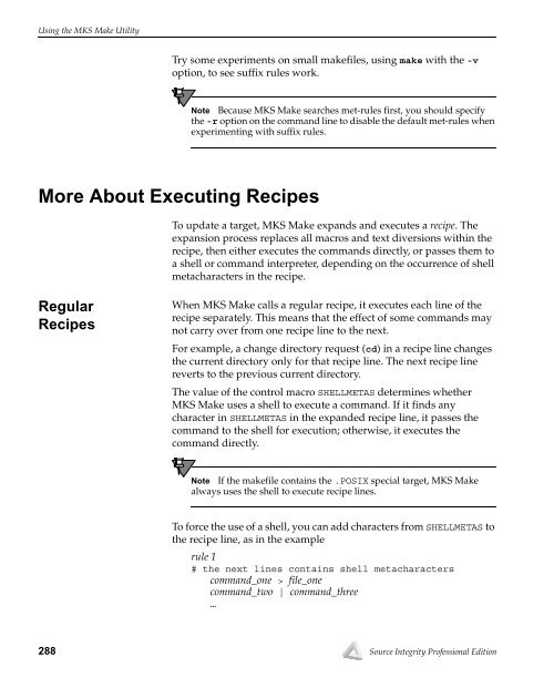 The Source Integrity Professional Edition User Guide - MKS