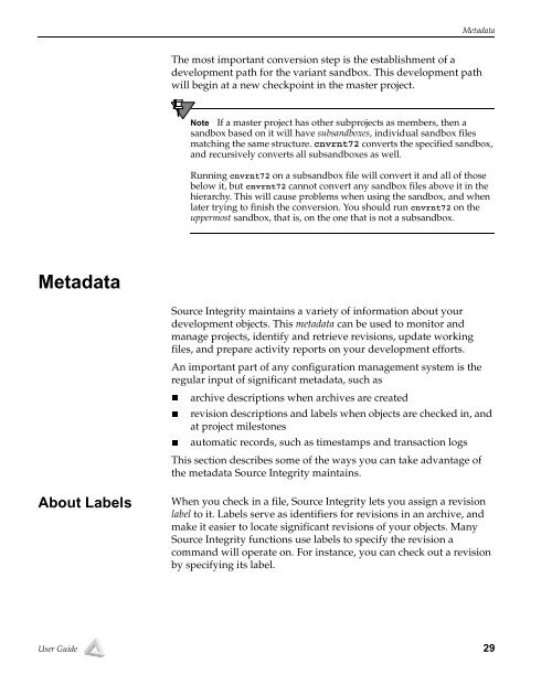 The Source Integrity Professional Edition User Guide - MKS