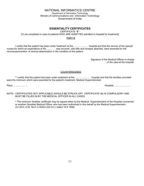 Essentiality Certificate.pdf Essentiality Certificate 'B'