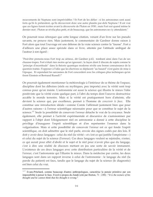 VULGARISATION SCIENTIFIQUE - Colloque Sciences médias et ...